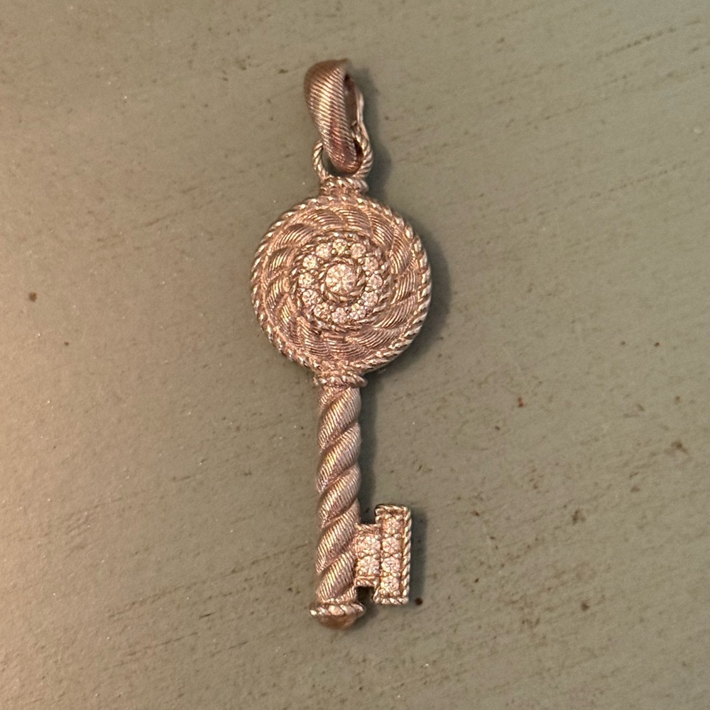 Judith Ripka Sterling Silver Key Enhancer